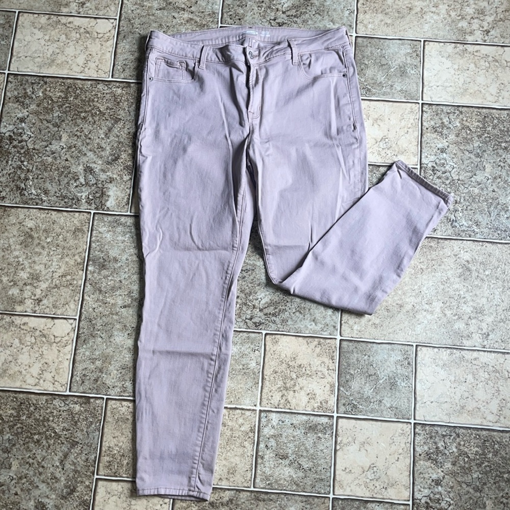 Old Navy Rockstar Super Skinny Built-In Warm jeans